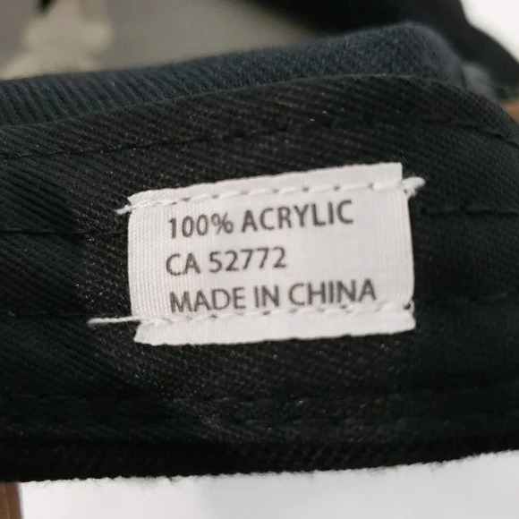 NWT,Boss Mens Black/Green Camo Flat Bill Snapback Hat. - Picture 8 of 8